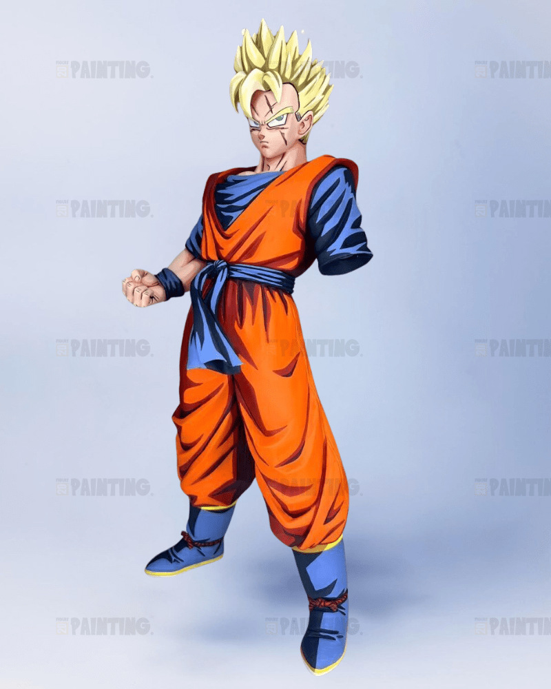 24CM DBZ Duel To The Future Son Gohan Figure Repaint