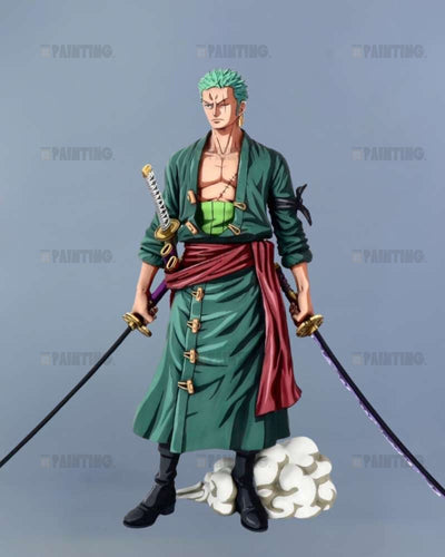 30CM One Piece Premium Roronoa Zoro Figure Repaint