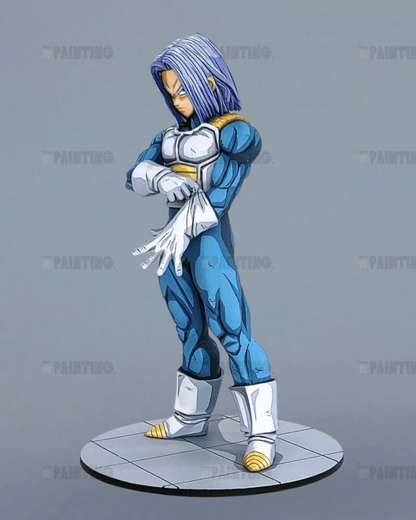 17CM Dragon Ball Resolution of Soldiers Trunks Figure Repaint