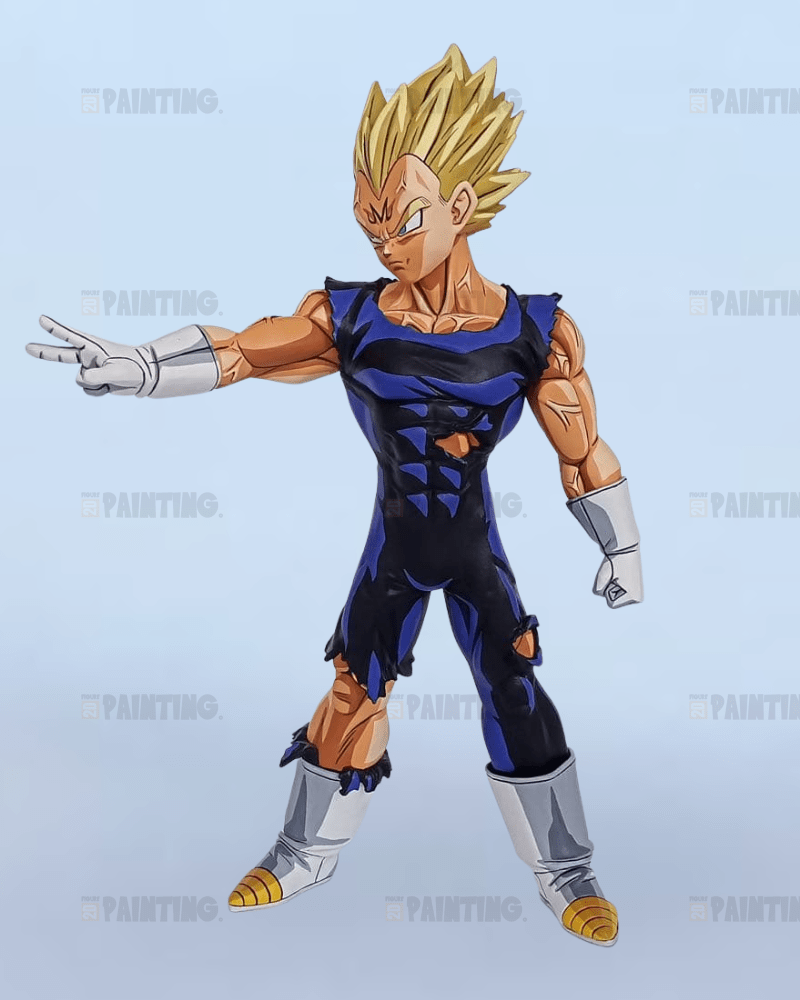 23CM Dragon Ball Prize G Majin Vegeta SSJ $50