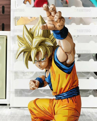Dragon Ball History Of Son Goku Super Saiyan Figure Repaint