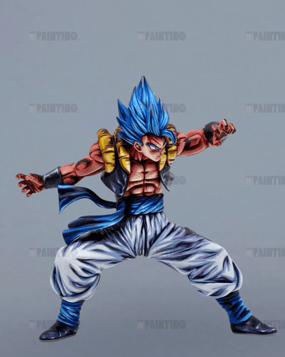 20CM Dragon Ball Masterlise Gogeta SSJ Figure Repaint