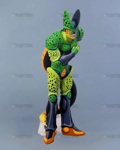 27CM Dragon Ball Cell Second Form Figure Repaint