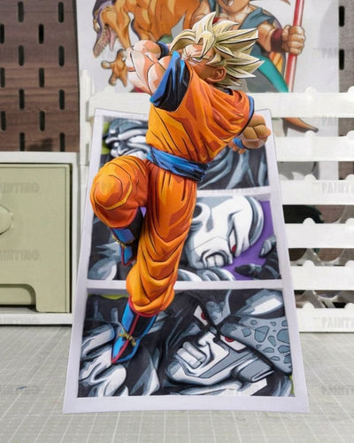Super Saiyan Son Goku Trail of Battles Figure Repaint