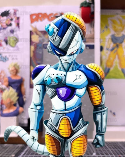 Dragon Ball Mecha Frieza 2D Anime Style Figure Repaint