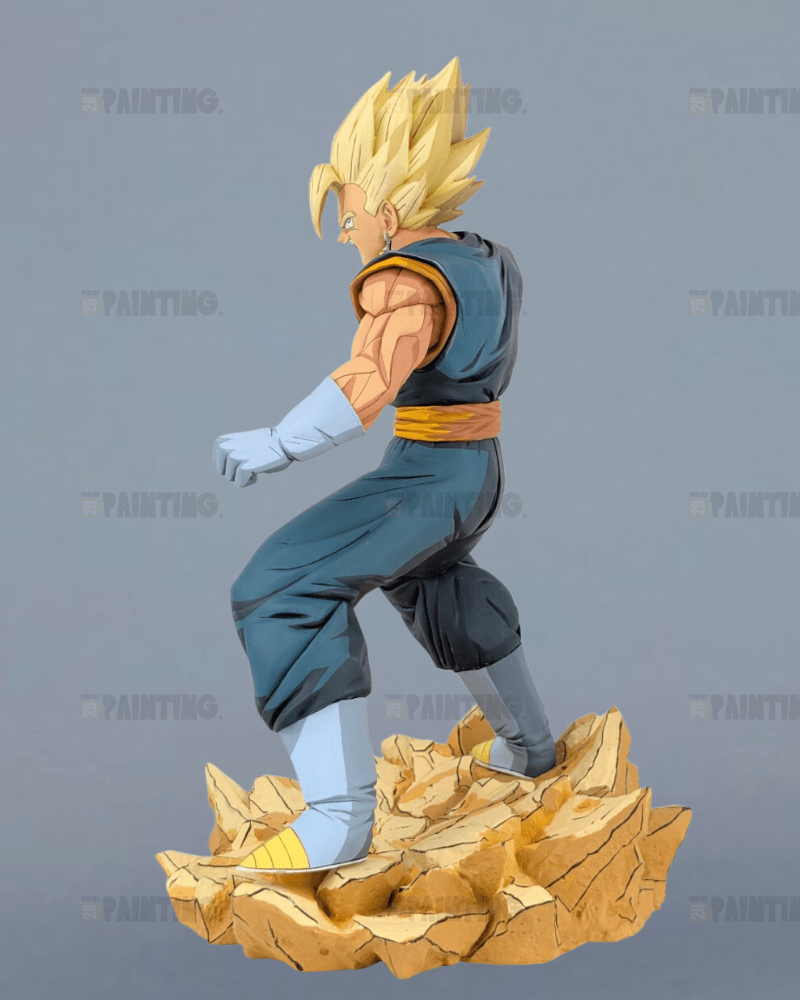 32CM Dragon Ball Super Saiyan Vegetto Figure Repaint