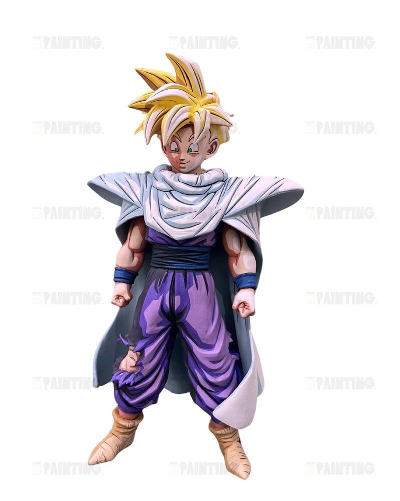 Anime Colour Dragon Ball Z Son Gohan SSJ1 Figure Repaint