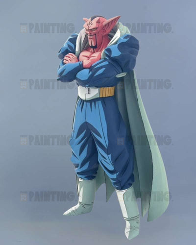 27CM Dragon Ball Dabura Figure 2D Colour Repaint