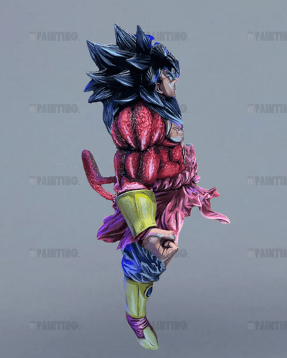 30CM Dragon Ball Broly SSJ4 Action Figure Repaint