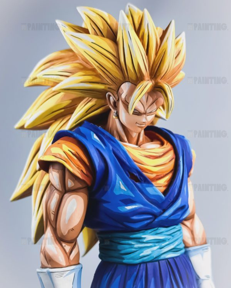 DBZ Vegito SSJ4 Figure Repaint