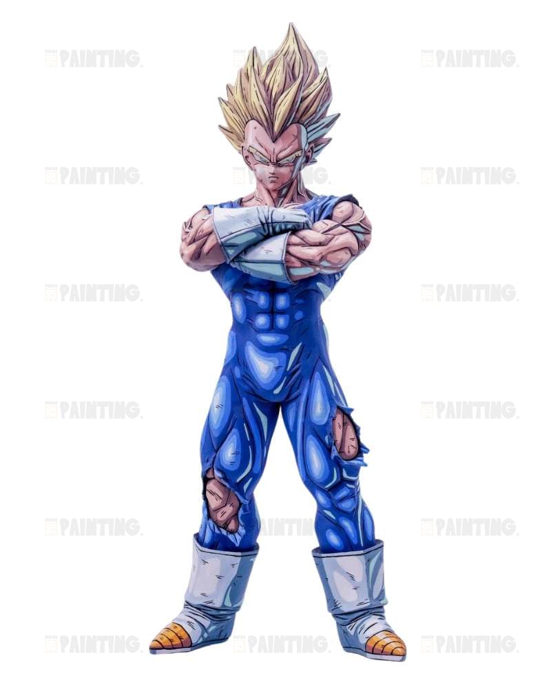 Anime Colour Dragon Ball Vegeta Grandista Figure Repaint