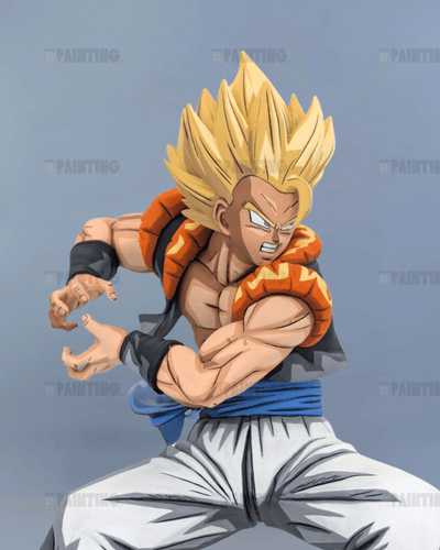 20CM Dragon Ball Grandista Gogeta Anime Figure Repaint