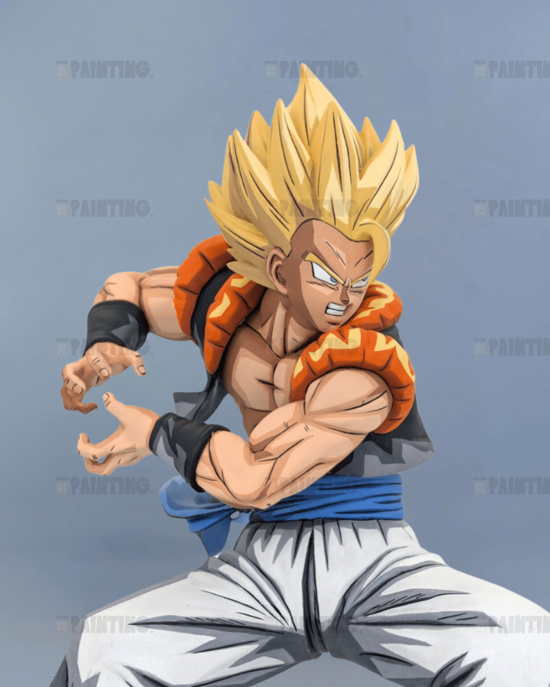 20CM Dragon Ball Grandista Gogeta Anime Figure Repaint