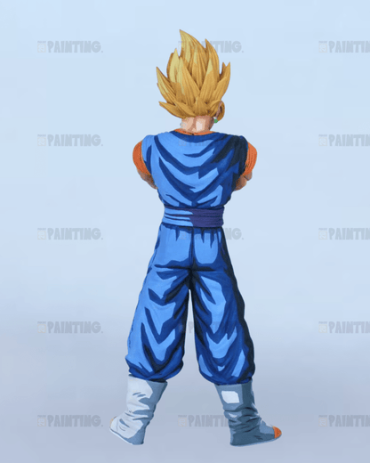 28CM Dragon Ball Super Saiyan Vegito Figure Repaint