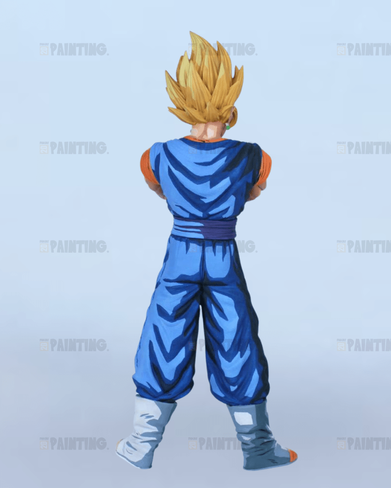 28CM Dragon Ball Super Saiyan Vegito Figure Repaint