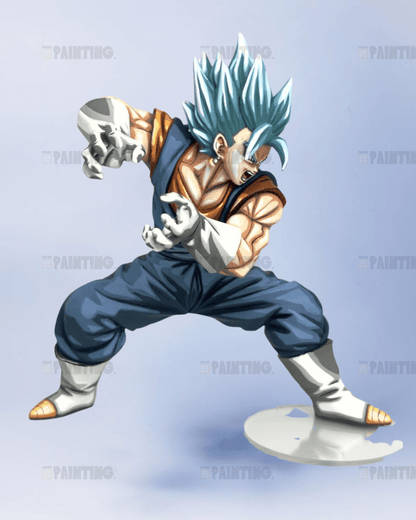 Dragon Ball Vegito Kamehameha Attack Figure