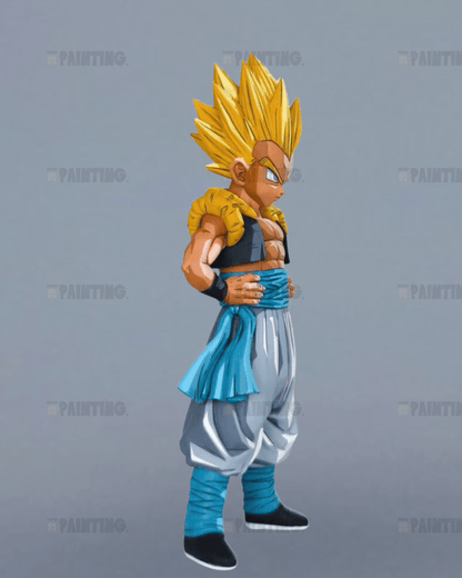 19CM Dragon Ball Super Saiyan Gotenks Action Figure Repaint