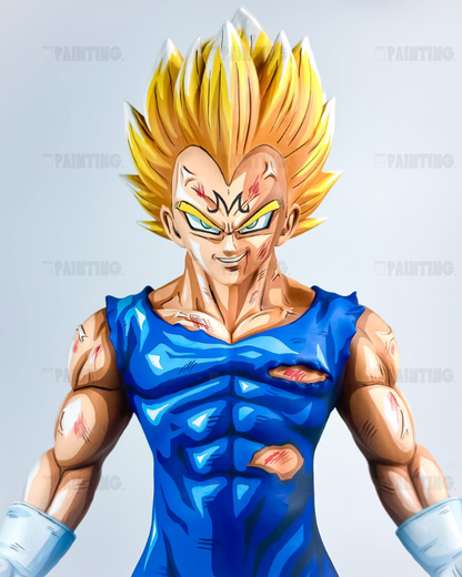 Dragon Ball Vegeta Majin Figure Repaint