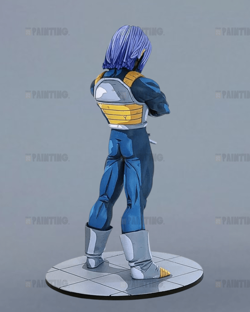 17CM Dragon Ball Resolution of Soldiers Trunks Figure Repaint
