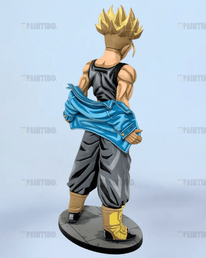 21CM Dragon Ball Departure 9 Super Saiyan Trunks Figure Repaint