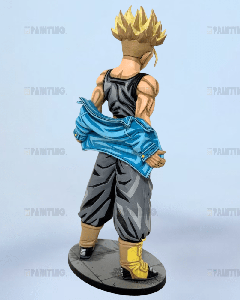 21CM Dragon Ball Departure 9 Super Saiyan Trunks Figure Repaint