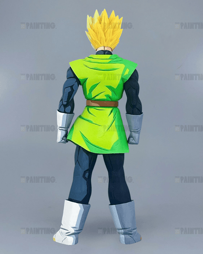 25CM Dragon Ball Z Super Saiyan Son Gohan Figure Repaint