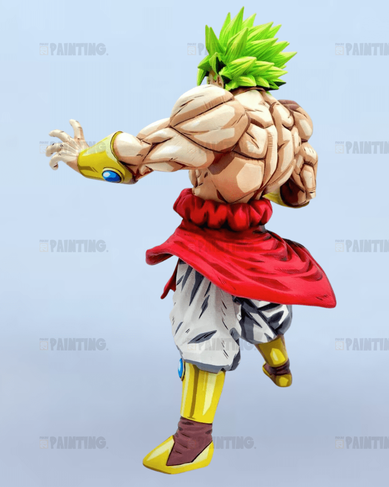 33CM Dragon Ball Super Saiyan Broly Figure Repaint