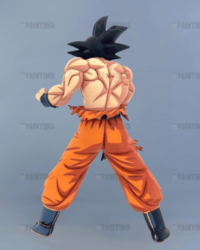 25CM Dragon Ball Z Son Goku Anime Figure Repaint