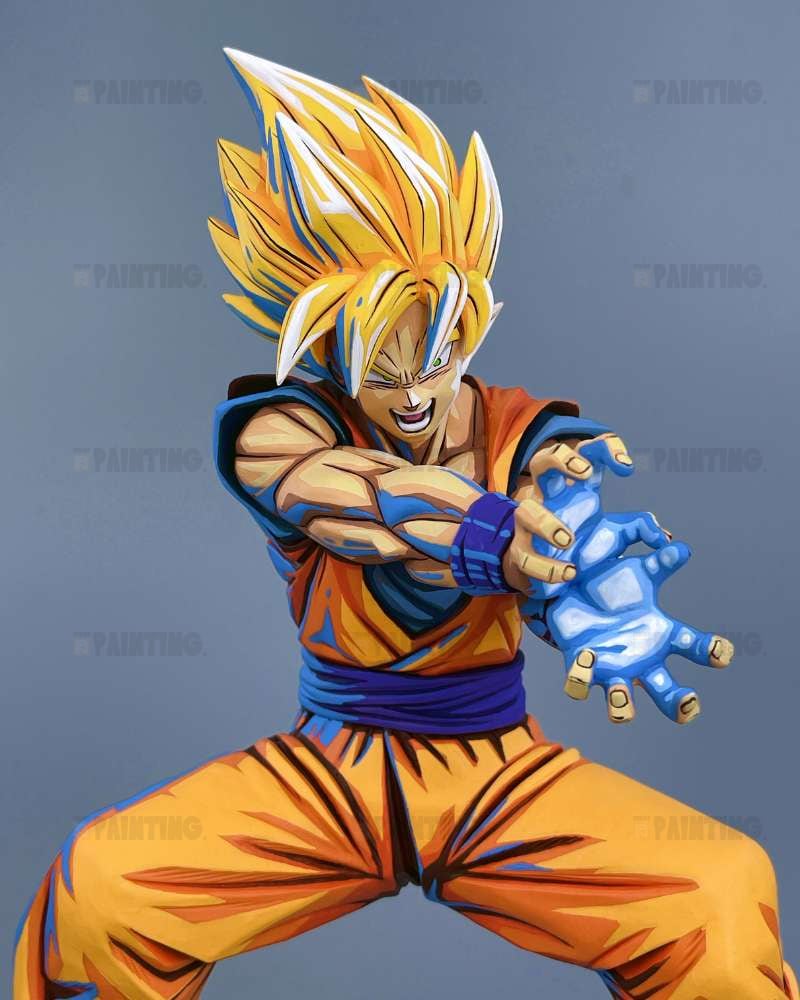 Dragon Ball Grandista Son Goku II Figure Repaint