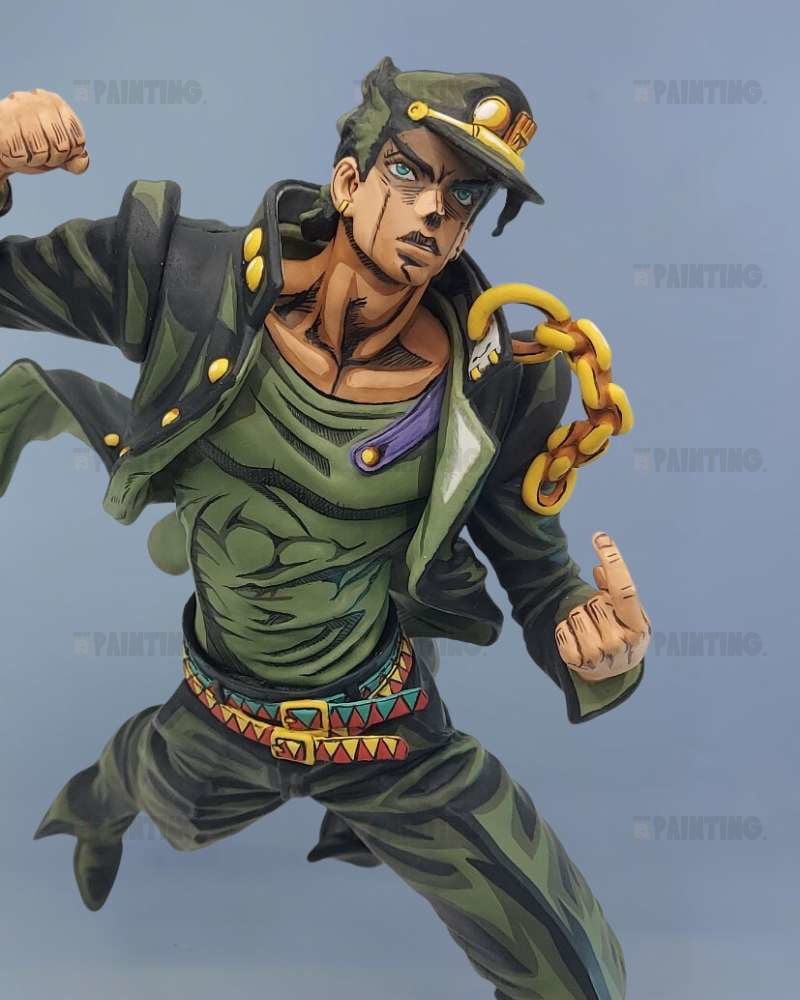 26CM Jojo's Bizarre Adventure Jotaro Kujo Figure Repaint