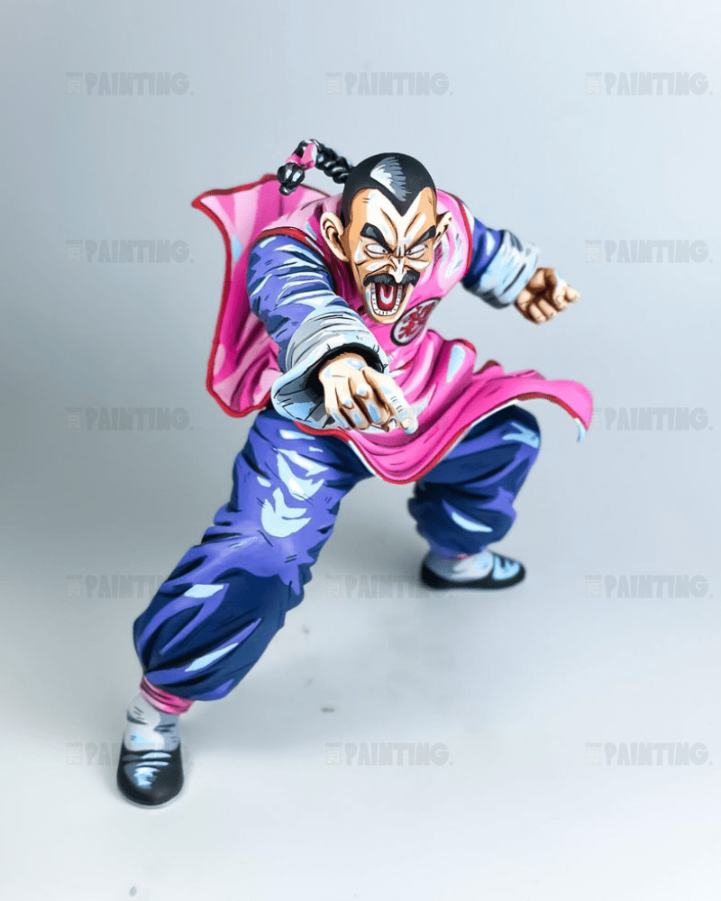 18CM Dragon Ball Tao Pai Pai Figure Repaint – 2D Figure Painting 18CM Dragon Ball Tao Pai Pai Figure Repaint – 2D Figure Painting