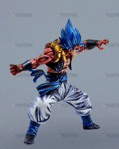 20CM Dragon Ball Masterlise Gogeta SSJ Figure Repaint