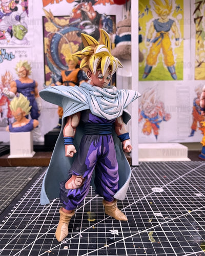 Anime Colour Dragon Ball Z Son Gohan SSJ1 Figure Repaint