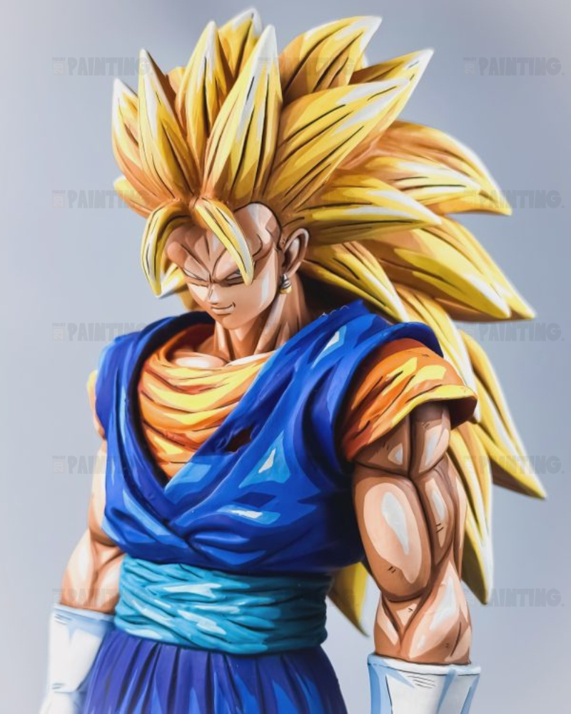 DBZ Vegito SSJ4 Figure Repaint