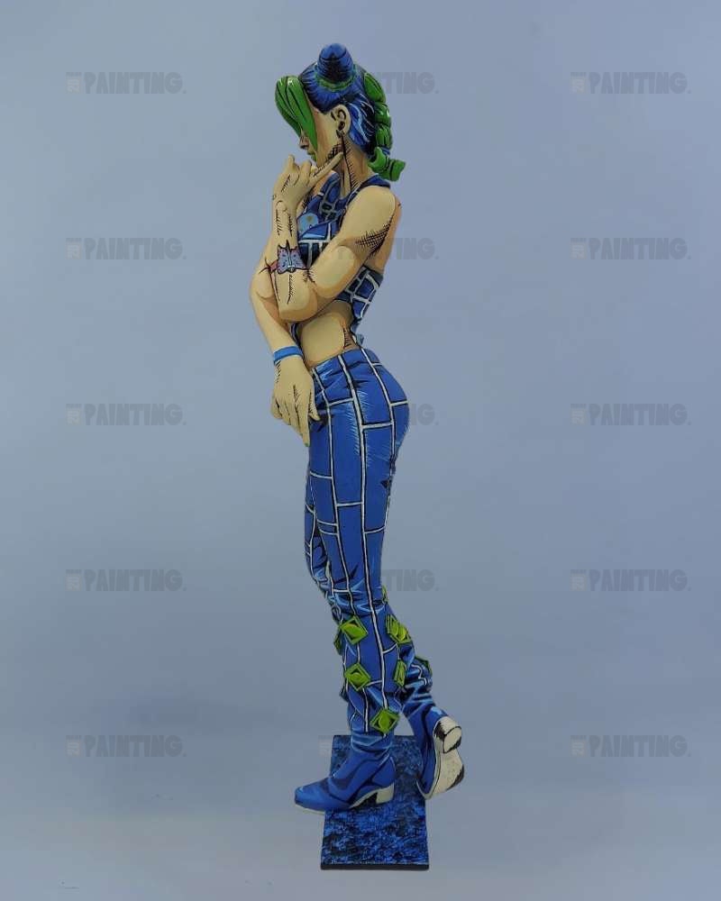 26CM Jojo's Bizarre Adventure Jolyne Cujoh Figure Repaint