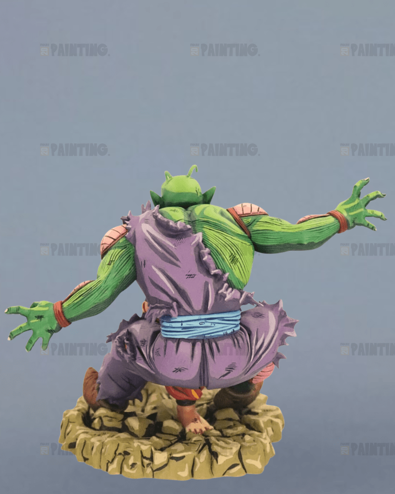 15CM Dragon Ball Son Goku vs Piccolo Figure Anime Repaint