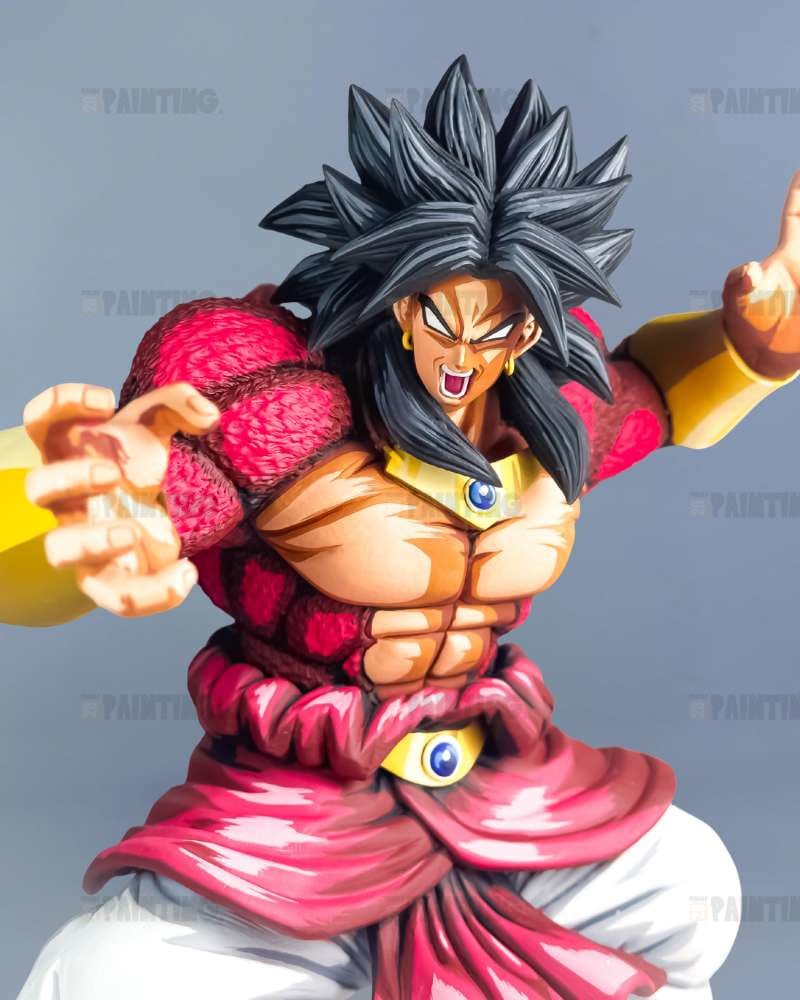 25CM Dragon Ball Broly Super Saiyan 4 Figure Repaint