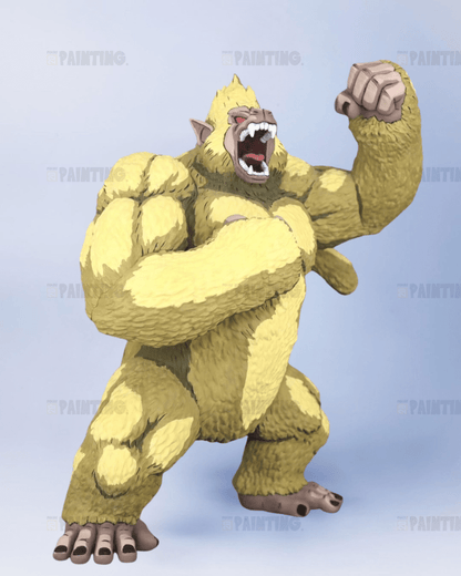 DBZ Golden Great Ape Goku Figure Repaint