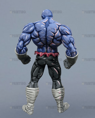 22CM Dragon Ball Z Jiren Anime Figure Repaint