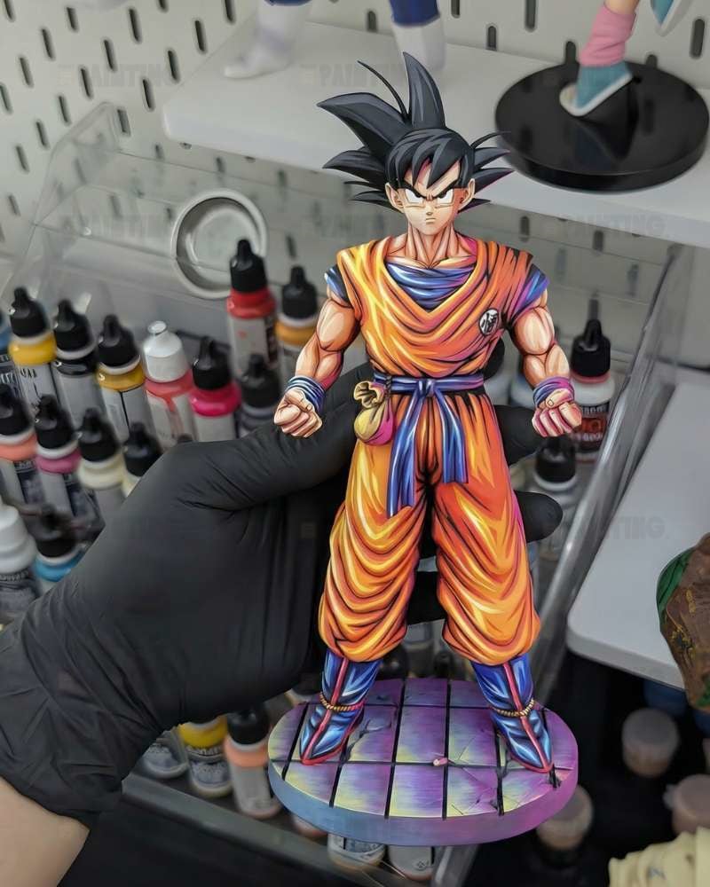 Dragon Ball Son Goku 2D Colour Figure Repaint