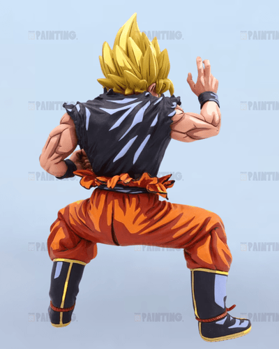20CM Super Saiyan Son Goku Figure Repaint
