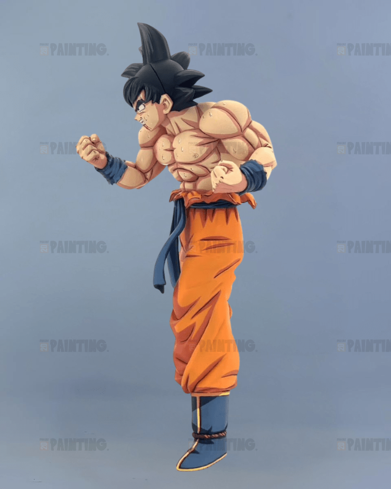 25CM Dragon Ball Z Son Goku Anime Figure Repaint