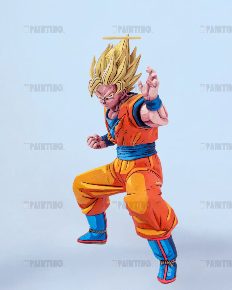DBZ Match Makers Super Saiyan 2 Son Goku Figure