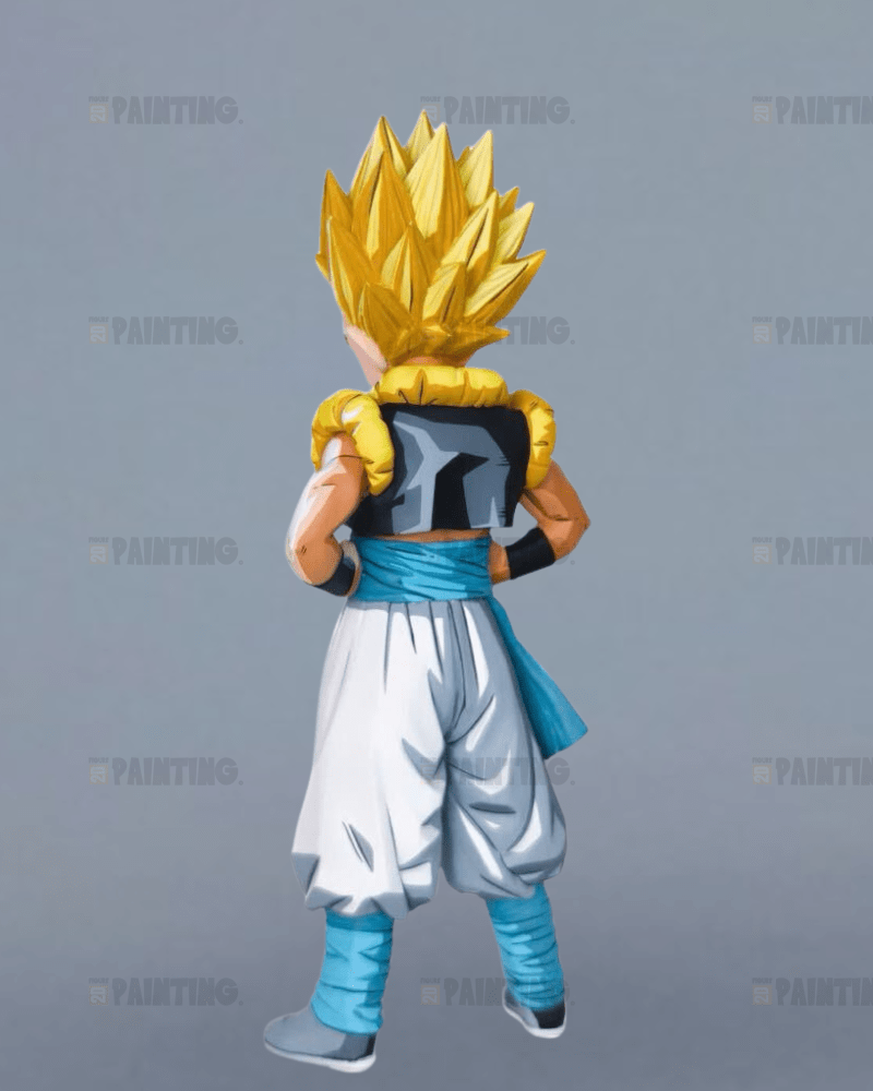 19CM Dragon Ball Super Saiyan Gotenks Action Figure Repaint