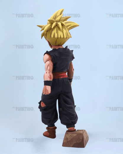 Solid Edge Works Son Gohan Super Saiyan Figure