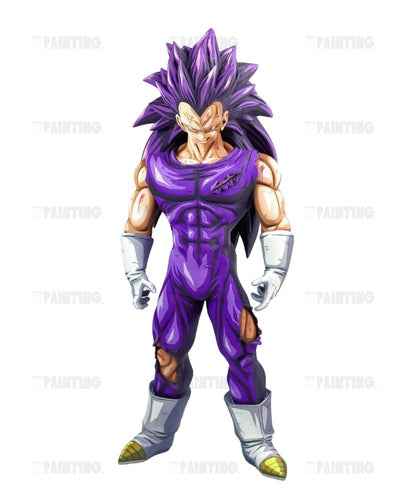 Custom DBZ Vegeta SSJ3 Ultra Ego Figure Repaint