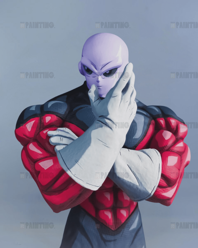 Dragon Ball Jiren Anime Colour 2D Figure