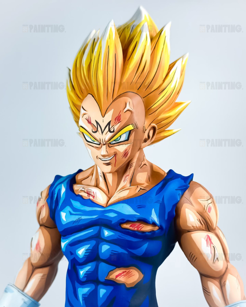 Dragon Ball Vegeta Majin Figure Repaint