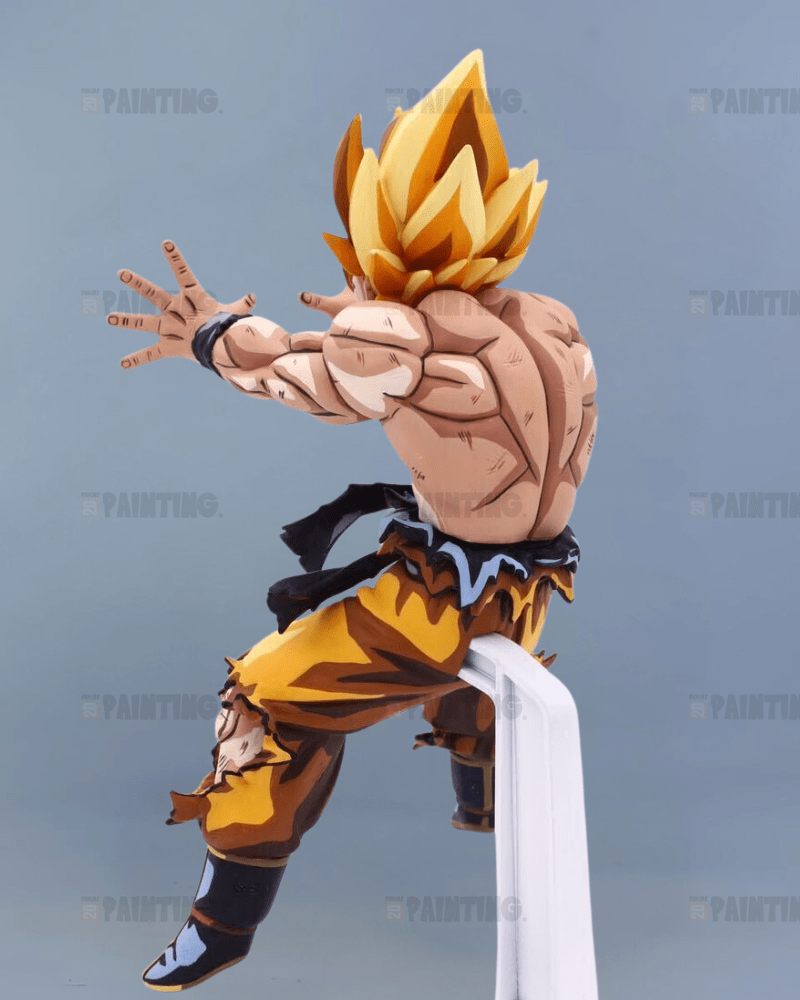 14CM Super Saiyan Son Goku 2D Figure Repaint