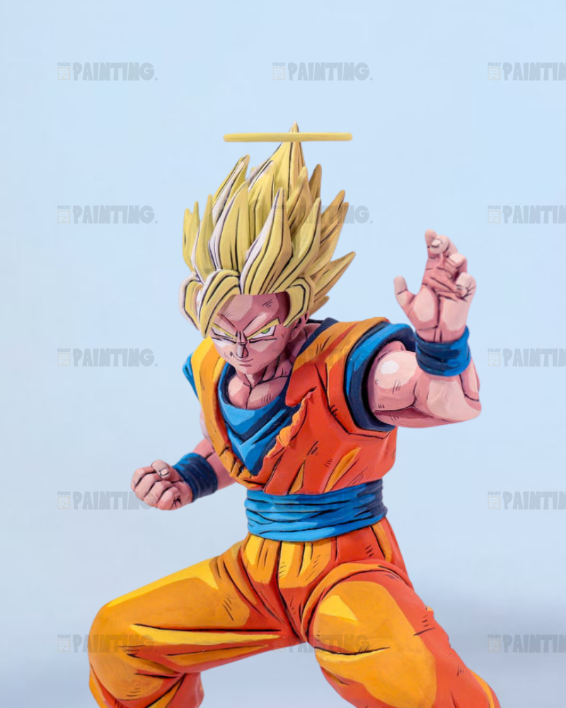DBZ Match Makers Super Saiyan 2 Son Goku Figure
